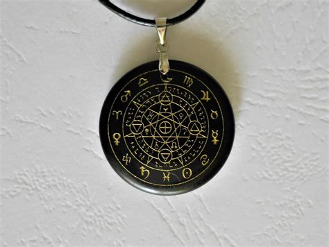 Condensed divine knowledge onyx talisman